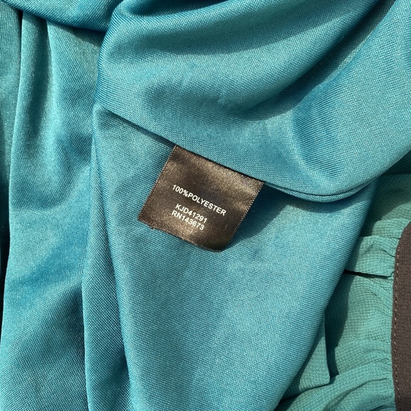 Retro Emerald Green Long Sleeve Dress NWOT - Picture 5 of 5